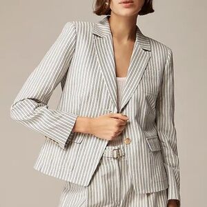 J. CREW Shrunken-fit Blazer in Seersucker 2